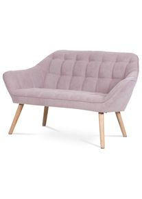 Kétüléses kanapé AK-322 PINK2, rózsaszín, világos rózsaszín