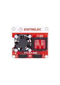 Distrelec K&uuml;hl-Shield f&uuml;r Raspberry Pi 3B/3B+/4 mit mikroBUS Erweiterungsstecksockeln - PI 4 CLICK SHIELD