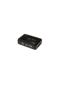 StarTech.com 2-Port USB KVM Switch Kit with Audio and Cables, 2048 x 1536, VGA - USB-A / USB Mini-B - SV211KUSB
