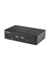 StarTech.com KVM-schakelaar met 2 poorten met USB-hub, 3840 x 2160, DisplayPort - USB-A - SV231DPU34K