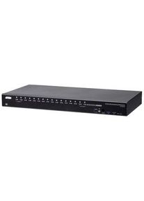 Aten 16-Port USB KVM Switch, 4096 x 2160, DisplayPort - USB - CS19216