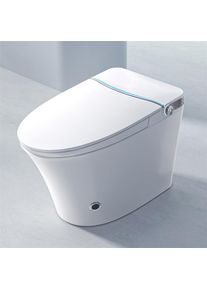 Modern Elongated Intelligent Toilet Wc Toilets One Piece Automatic Flush Smart Toilet For Home Hotel Bathroom