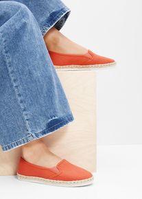 Espadrilles - oranje - maat 41 - vegan - bonprix