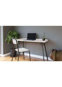 WOODMAN Bureau Rayburn in eenvoudige scandinavisch design bureaus wit