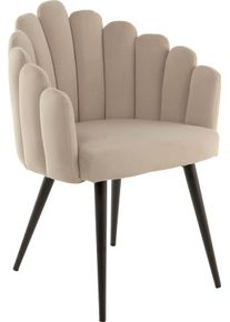 Kayoom Stoel Jeane 625, met fluweelzachte bekleding, comfortabel en gezellig fluweelzachte bekleding, modern, comfortabel en gezellig, met