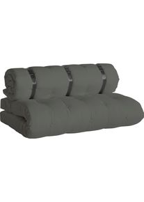 KARUP Loungebank Buckle-Up loungemeubels maat Geweven stof grijs