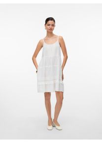 Véro Moda Vero Moda Jurk met bandjes VMPRETTY SHORT SINGLET DRESS WVN GA NOOS dames jurken maat XL (42) wit