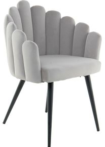 Kayoom Stoel Jeane 625, met fluweelzachte bekleding, comfortabel en gezellig fluweelzachte bekleding, modern, comfortabel en gezellig, met