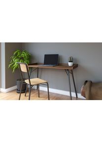 WOODMAN Bureau Rayburn in eenvoudige scandinavisch design bureaus bruin