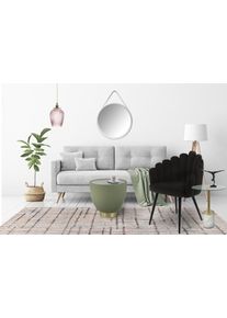 Kayoom Stoel Jeane 625, met fluweelzachte bekleding, comfortabel en gezellig fluweelzachte bekleding, modern, comfortabel en gezellig, met