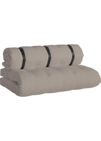 KARUP Loungebank Buckle-Up loungemeubels maat Geweven stof beige