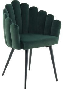 Kayoom Stoel Jeane 625, met fluweelzachte bekleding, comfortabel en gezellig fluweelzachte bekleding, modern, comfortabel en gezellig, met