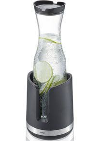 Gefu Wijn- en sektkoeler Smartline voor flessen of glazen karaffen met een maximale ø van 9,5 cm (2-delig) borrelen zwart