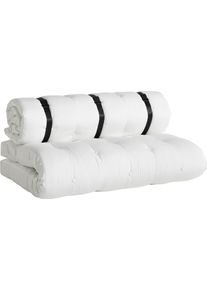 KARUP Loungebank Buckle-Up loungemeubels maat Geweven stof wit