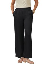 s.Oliver BLACK LABEL Stoffen broek dames harembroeken maat 46 zwart