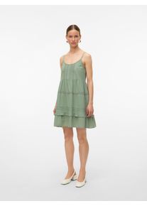 Véro Moda Vero Moda Jurk met bandjes VMPRETTY SHORT SINGLET DRESS WVN GA NOOS dames jurken maat XS groen