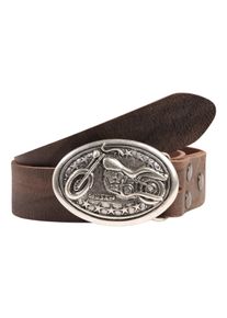 RETTUNGSRING by showroom 019° RETTUNGSRING by showroom 019° Leren riem unisex riemen maat 100 bruin