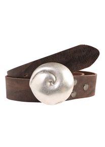 RETTUNGSRING by showroom 019° RETTUNGSRING by showroom 019° Leren riem dames brede riemen maat 100 bruin