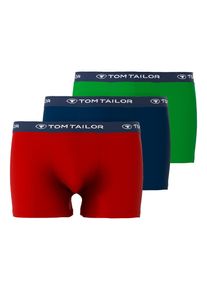 Tom Tailor Boxershort Buffer met aangename logobund (3 stuks) heren wijde boxershorts maat L multicolor