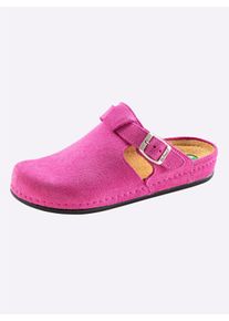 Dames slippers in pink ,maat 37, Witt, 100% Rundersu&egrave;de