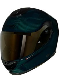 Nolan X-903 Ultra Carbon Liquido 327, integraalhelm , kleur: donkergroen , maat: M