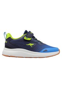 Kangaroos Sneakers "KB-Pang EV" lichtblauw/donkerblauw/citroengroen -