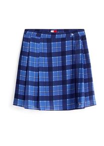 Tommy Jeans Rock Damen blau Größe 34 Kariert