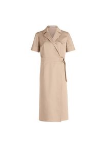 BETTY & CO Betty&Co , Wickelkleid »Wickelkleid mit Kragen« , hellbraun , EURO , 38 -EURO , 38 , Passform: Tailliert