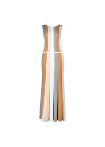 Zero , Maxikleid »Maxikleid mit Streifen« , CreamBlue , EURO , 42 -EURO , 42 , Passform: Figurbetont