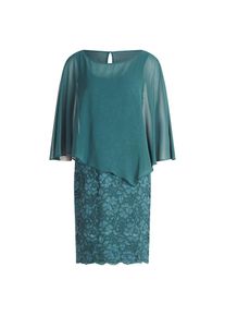 Vera Mont, Damen, Cocktailkleid &raquo;Cocktailkleid mit Spitze&laquo;, Dark Emerald, EURO, 40 -EURO, Dark Emerald, Passform: Figurumspielend