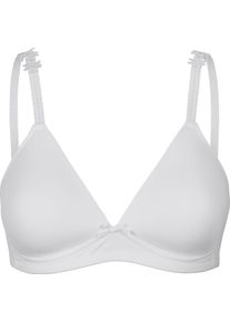 wäschepur Damen Schalen-BH ohne Bügel weiß Größe 95B
