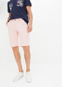 bonprix Bermude chino, slim fit, roz, 66