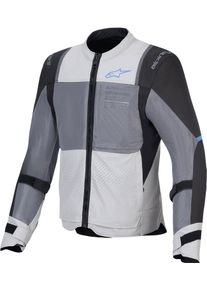 Alpinestars ST-2 Air, veste en textile , couleur: Gris Clair/Gris/Noir/Bleu Clair , taille: M