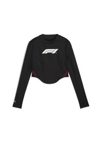 Puma Funktionsshirt 'F1' Damen schwarz / weiß Größe S