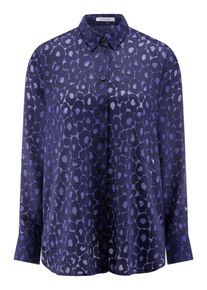 Peter Hahn - Long-Bluse, blau, Gr. 44, Viskose