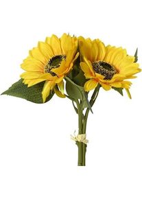Everlands, Kunstpflanzen, Kunstblume - Sonnenblume - ca. 42 cm - gelb (42 cm)