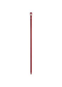 vikan Palo higiénico, Ø 34 mm, longitud 1500 mm, UE 10 unid., rojo