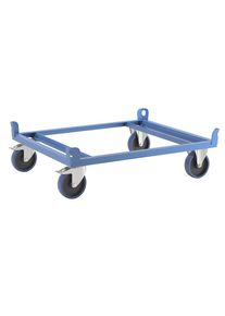 Telaio con rotelle in acciaio eurokraft pro