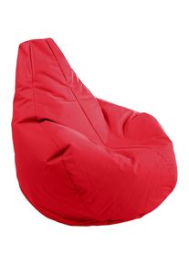 Saco-asiento GAMER, H x A x P 1000 x 1000 x 1000 mm, rojo