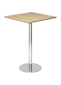 Tavolo alto, lungh. x largh. 800 x 800 mm - kaiserkraft