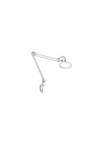 Luxo LED Magnifying Glass Lamp with Table Clamp, 5 Dioptrie, 127 mm, 9W, UK Type G (BS1363) Plug / Euro Type C (CEE 7/16) Plug - LFG028261