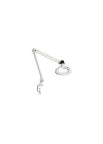 Luxo LED Magnifying Glass Lamp with Table Clamp, 3 Dioptrie, 127 mm, 11W, UK Type G (BS1363) Plug / Euro Type C (CEE 7/16) Plug - KFL026233