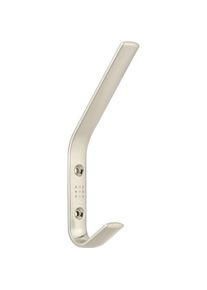 SIRO, Kleiderhaken + Wandgarderobe, Huthaken Gamma Breite 18 mm, H&ouml;he 150 mm, ZN Edelstahl Effekt