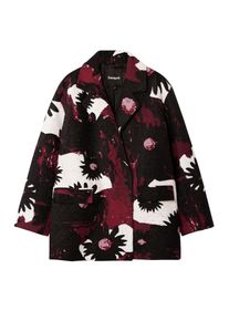 Desigual Dames Blazers bordeaux / zwart / wit 38