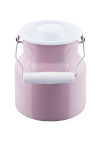 Riess Milchkanne m.Deckel 1L, Milchkanne, Rosa