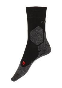 Falke Laufsocken Damen grau / rot / schwarz Größe 35/36