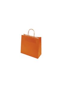 Papiertragetasche FRESH, orange, LxBxH 250 x 110 x 240 mm, 100 g/m&sup2;, VE 250 Stk, ab 10 VE