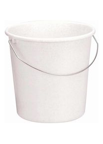 Alpfa Haushaltseimer mit Bügel aus Kunststoff, 10 l, Ø 27x26 cm, Reinigungsutensil