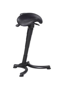 meychair Stahulp, ergonomische zadelzitting, gasveer-hoogteverstelling