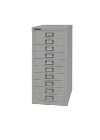 Bisley MultiDrawer 29 serie, A4, 10 laden, lichtgrijs